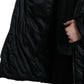 Dolce & Gabbana Elegant Black Hooded Parka Jacket