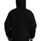 Dolce & Gabbana Elegant Black Bomber Jacket with Hood