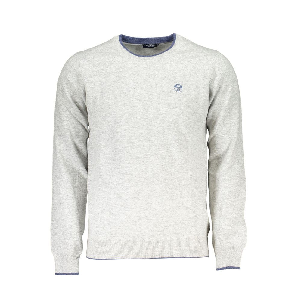 North Sails Gray Polyamide Men Sweater