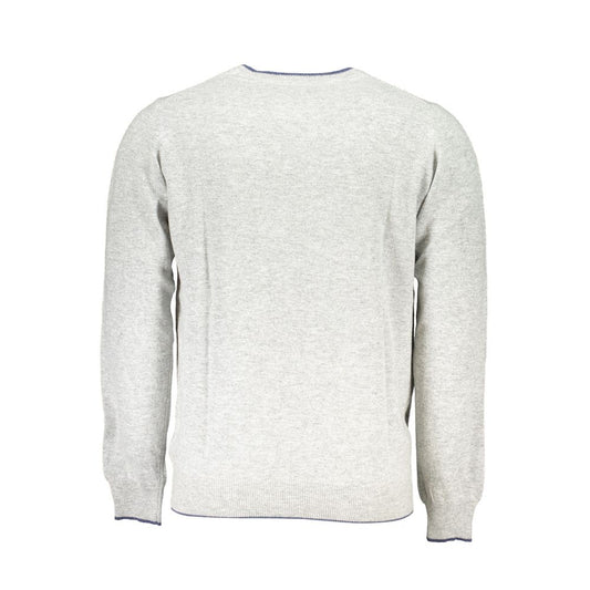 North Sails Gray Polyamide Men Sweater