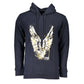 Cavalli Class Blue Cotton Men Sweater