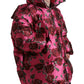 Dolce & Gabbana Elegant Rose Print Quilted Jacket