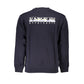 Napapijri Blue Cotton Men Sweater