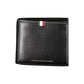 Tommy Hilfiger Elegant Black Leather Dual-Compartment Wallet