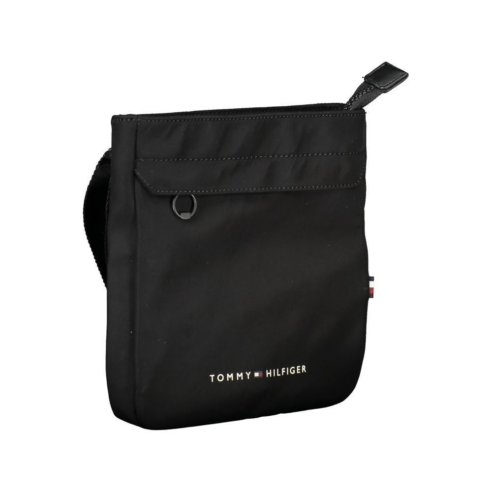 Tommy Hilfiger Eco-Chic Black Shoulder Bag for Men