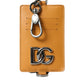 Dolce & Gabbana Elegant Orange Calf Leather Card Holder