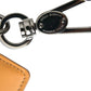 Dolce & Gabbana Elegant Orange Calf Leather Card Holder