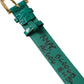 Dolce & Gabbana Elegant Green Leather Neck Band