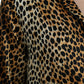 Dolce & Gabbana Brown Leopard Print Long Sleeves Blouse Top