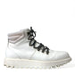 Dolce & Gabbana Pristine White Italian Ankle Boots