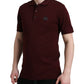 Dolce & Gabbana Maroon Collared Short Sleeves Polo T-shirt