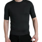 Dolce & Gabbana Dark Gray Crew Neck Short Sleeves T-shirt