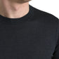 Dolce & Gabbana Dark Gray Crew Neck Short Sleeves T-shirt