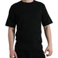 Dolce & Gabbana Black Logo Embossed Crew Neck Short Sleeves T-shirt
