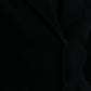 Dolce & Gabbana Black Viscose Single Breasted Blazer Jacket