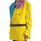 Dolce & Gabbana Multicolor Patchwork Floral Appliques Coat Jacket