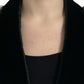 Dolce & Gabbana Black Crystal Embellished Overcoat Jacket