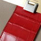 Balenciaga Two Tone Exotic Leather Clutch