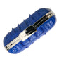 Balenciaga Electric Blue Crocodile Skin Clutch