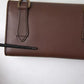 Dolce & Gabbana Elegant Leather Shoulder Bag in Rich Brown