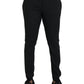 Dolce & Gabbana Black Wool Stretch Men Skinny Pants