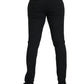 Dolce & Gabbana Black Wool Stretch Men Skinny Pants