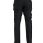 Dolce & Gabbana Black Wool Silk Skinny Dress Pants