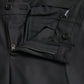 Dolce & Gabbana Black Wool Silk Skinny Dress Pants