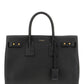 Saint Laurent Black Calf Leather Sac De Jour Handbag