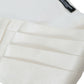 Dolce & Gabbana White Men Wide Waist Silk Belt Cummerbund