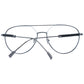 Tod's Gray Metal Glasses (Frames)