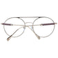 Tod's Brown Metal Glasses (Frames)