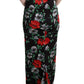 Dolce & Gabbana Elegant Floral Sheath Gown