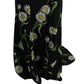 Dolce & Gabbana Sunflower Print Full Length Sheath Dress