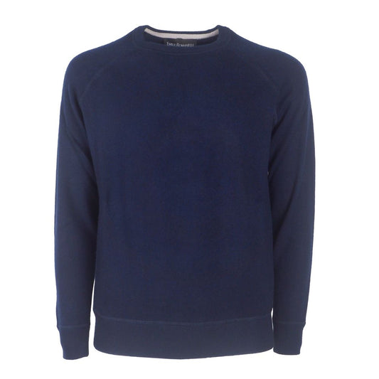 Emilio Romanelli Blue Cashmere Sweater