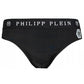 Philipp Plein Black Polyamide Men Swim Brief