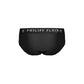 Philipp Plein Black Polyamide Men Swim Brief