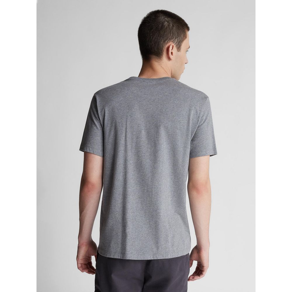 North Sails Gray Cotton Men's T-Shirt