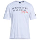 North Sails Pristine White Rubber Logo Tee