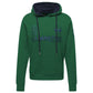 La Martina Elegant Green Hooded Cotton Sweatshirt