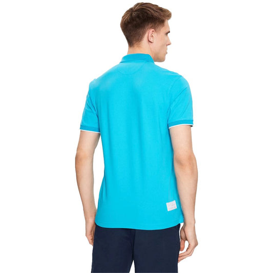 La Martina Elegant Stretch Cotton Pique Polo Shirt