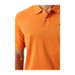 La Martina Chic Orange Cotton Polo for the Iconic Gentleman