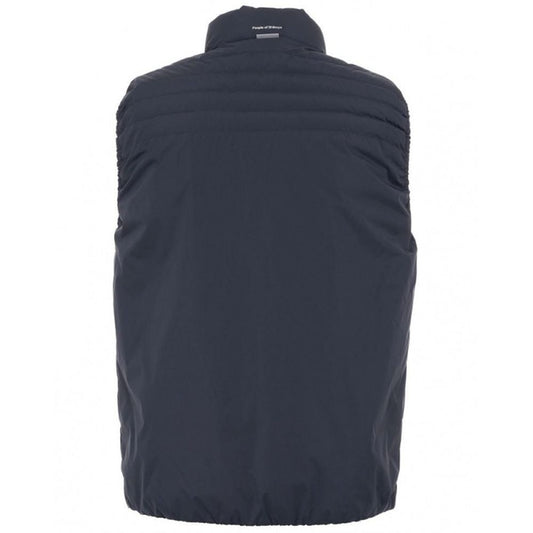 People Of Shibuya Blue Polyester Men Vest