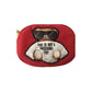 Moschino Couture Chic Embroidered Nylon Belt Bag in Pink