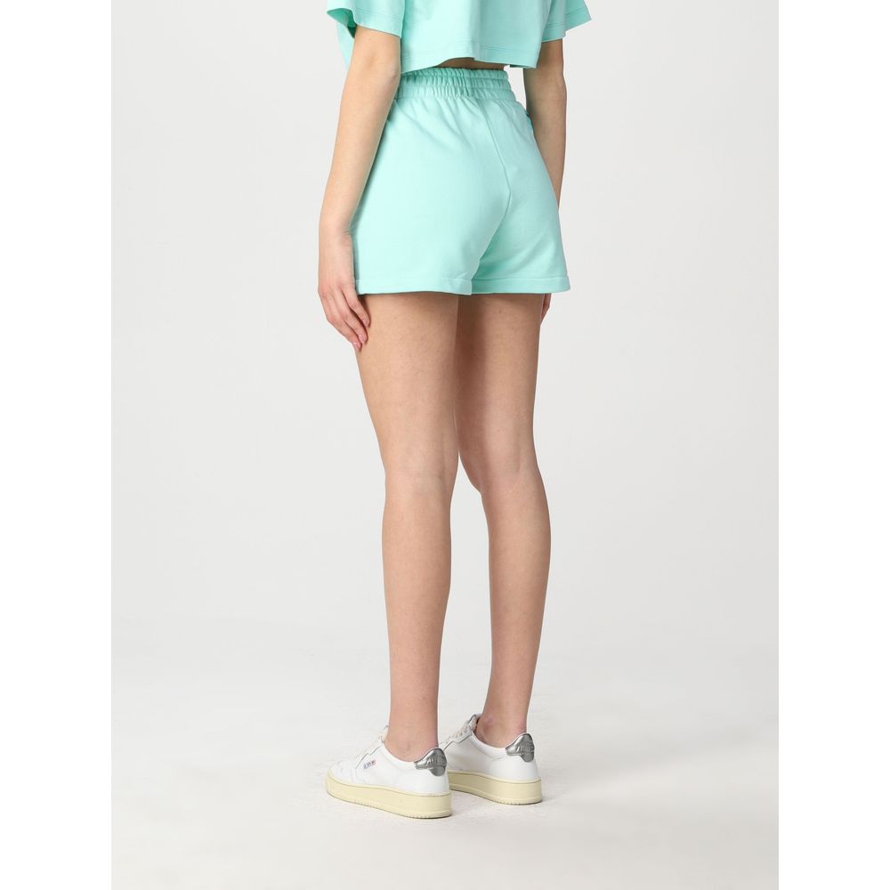 Pharmacy Industry Green Cotton Women Short