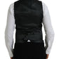 Dolce & Gabbana Gray Wool Formal Dress Waistcoat Vest