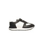 Cerruti 1881 Black Leather Men Sneaker