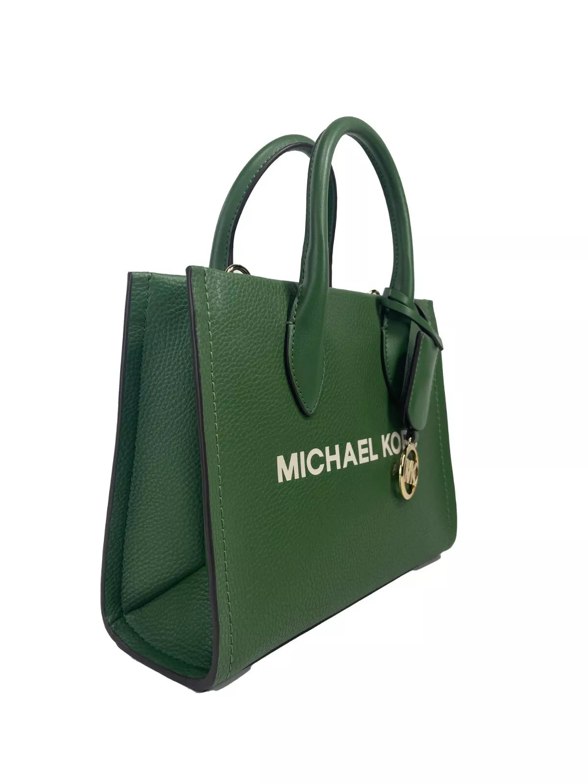 Michael Kors Mirella Small Leather Top Zip Shopper Tote Bag