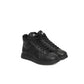 Cerruti 1881 Black Leather Women Sneaker