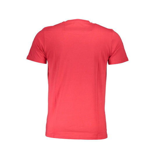 Cavalli Class Red Cotton T-Shirt